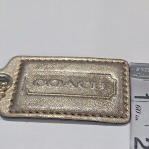 COACH Hang Tag - Gold 3" x1.5"